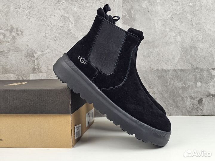 Ботинки челси мужские / Ugg Burleigh Chelsea Black