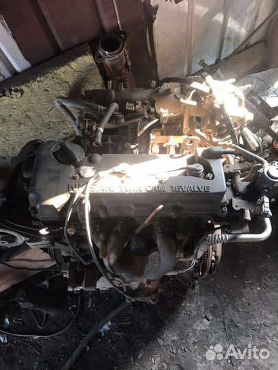 Двигатель nissan primera Qg18de