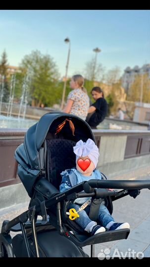 Коляска 2 в 1 Adamex Porto Deluxe