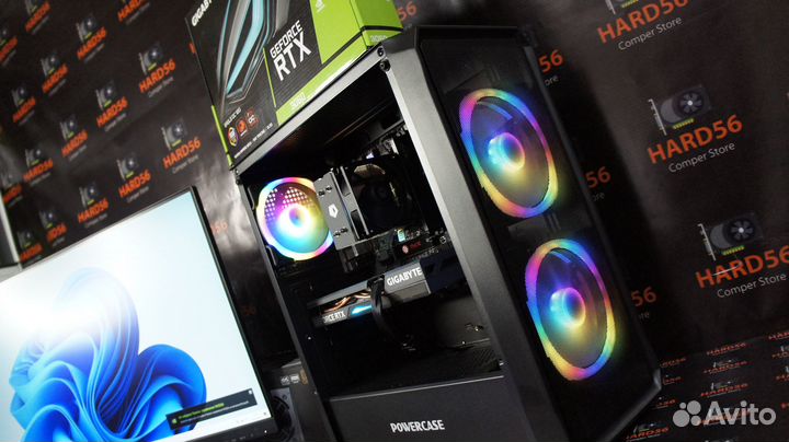 Игровой компьютер Intel Core i5/16GB/SSD 500GB/RX6