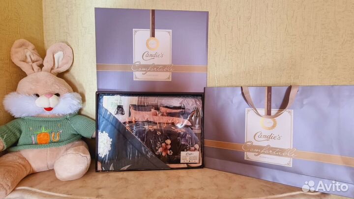 Постельное белье евро новое