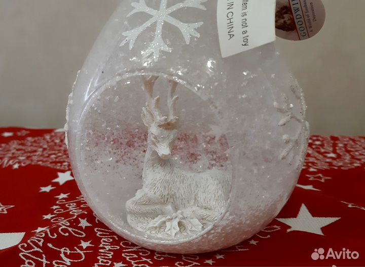 Елочные игрушки стекло