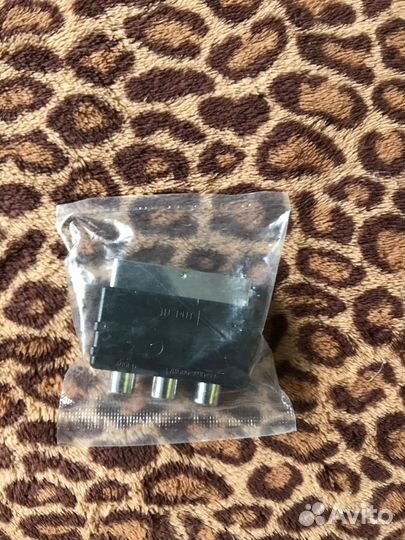 Переходник со scart на тюльпан