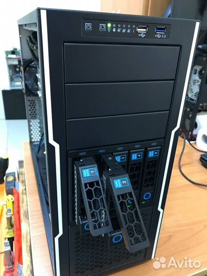 Сервер supermicro epyc 7402 256gb