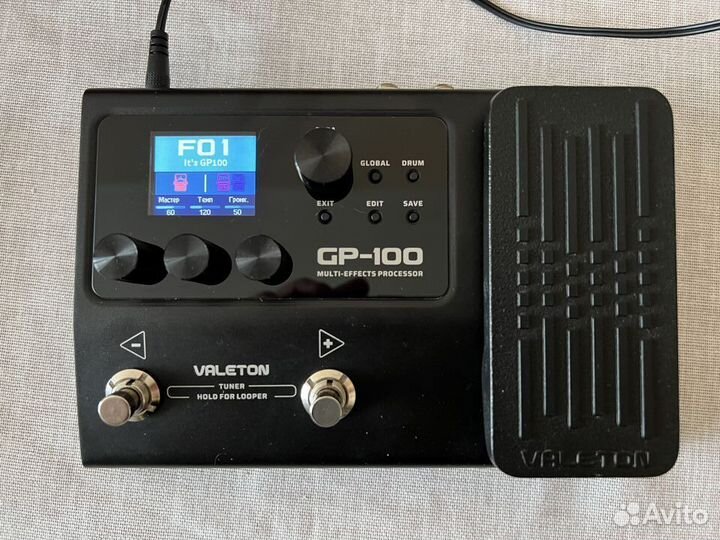 Гитарный процессор Valeton gp 100