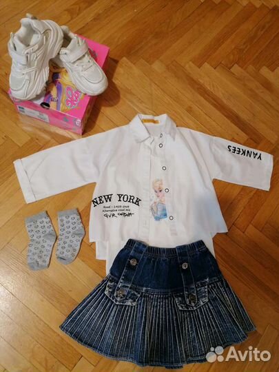 Детские вещи пакетом 110 116