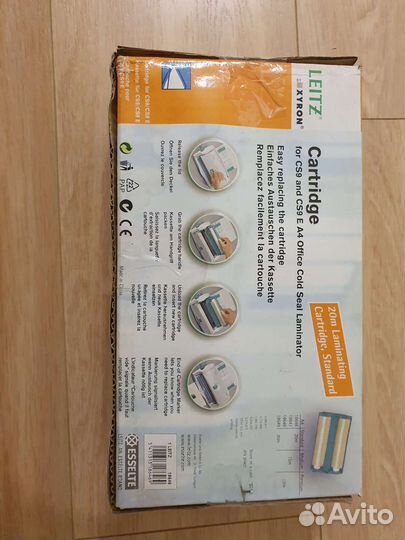 Ламинатор Leitz Office CS9 18646 картридж