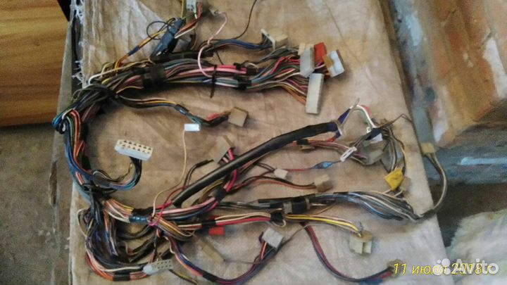 Эл. проводка от блока предохранителей на ваз 2109