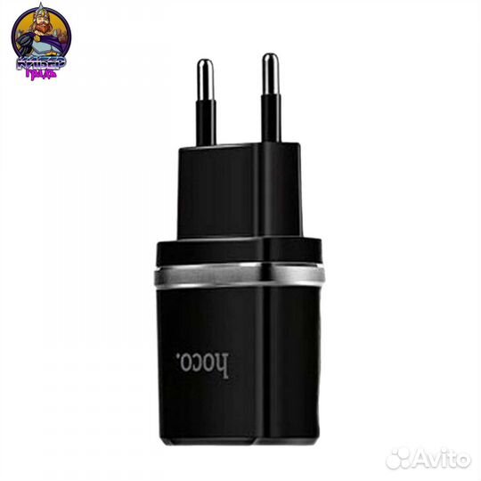 Сетевое зарядное устройство Hoco C12, 2USB 2.4A