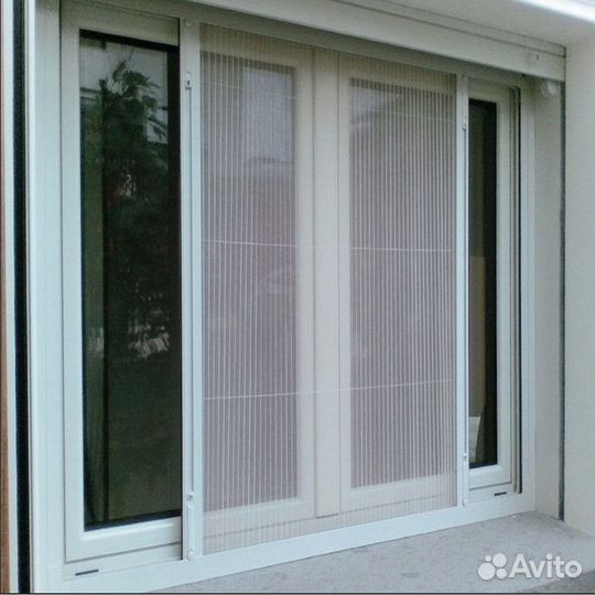 Москитная сетка гармошка