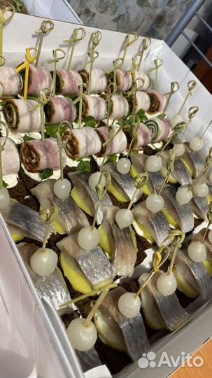Фуршет,кейтеринг,закуски,гастробоксы