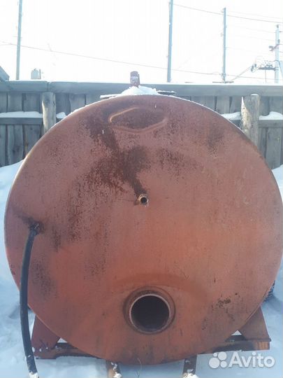 Бочка металическая 1200 л