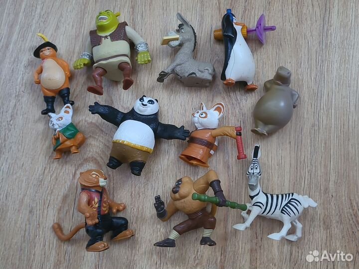 Игрушки из макдональдса