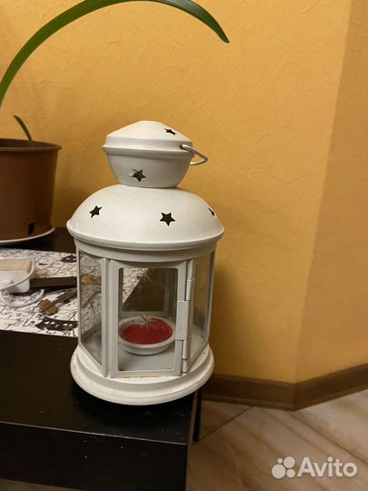 Стеклянные подсвечники