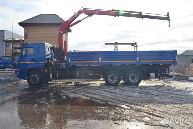 КАМАЗ 65115 с КМУ, 2023