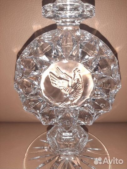 Подсвечник хрустальный СССР Жар-птица