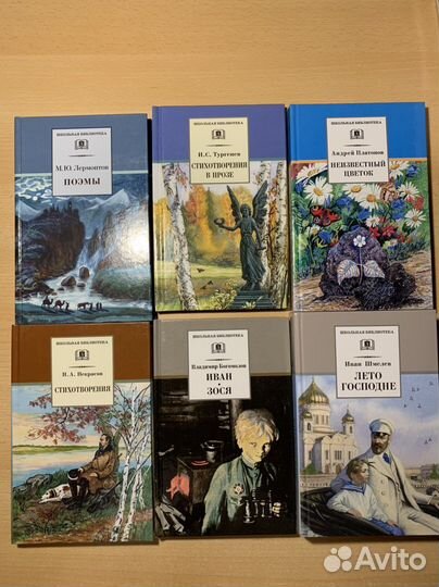 Книги Школьная библиотека