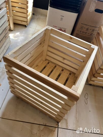 Деревянные ящики в интерьер или для бизнеса