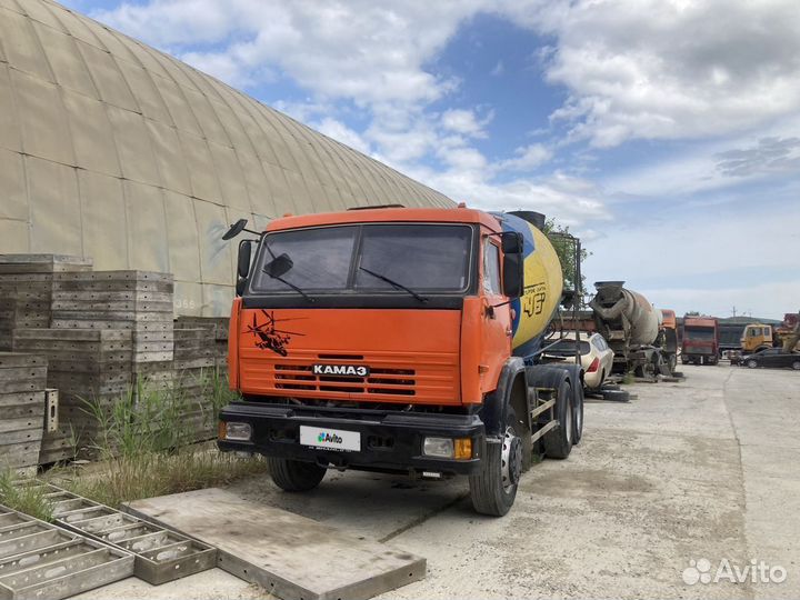 Автобетоносмеситель КамАЗ АБС-7-01, 2005