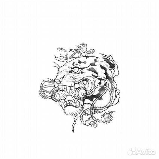 Модель на татуировку