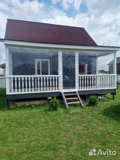 Мягкие окна для террас и беседок