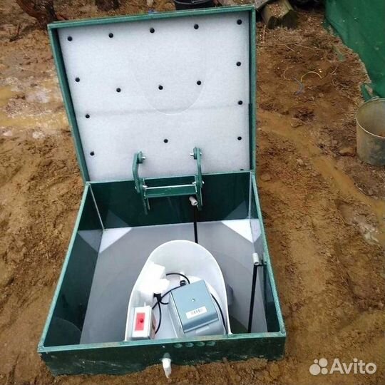 Септик под ключ с высоким уровнем грунтовых вод