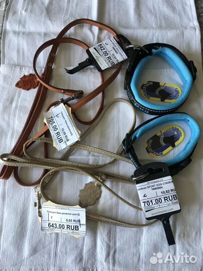 Ошейник и поводок для собак