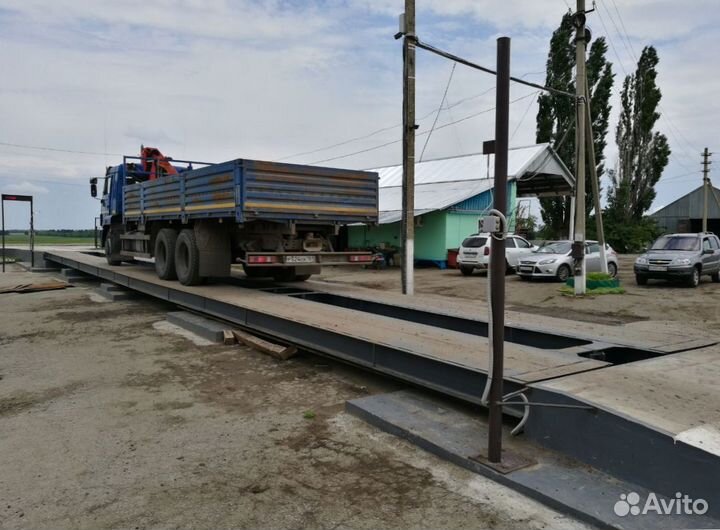 Стационарные автомобильные весы