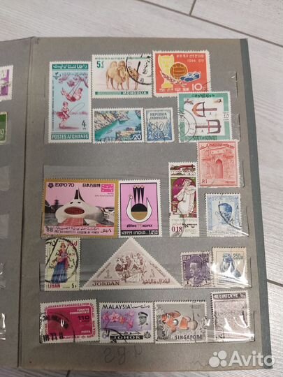 Коллекция почтовых марок СССР иностранные