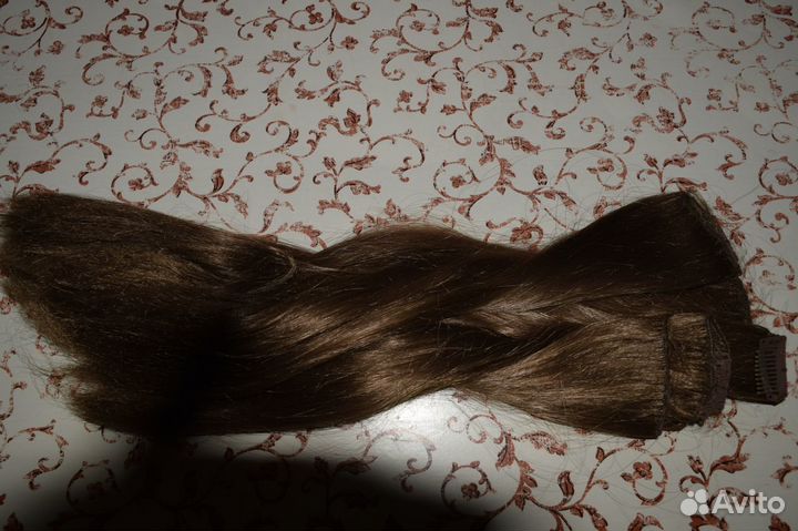 Волосы на заколках.новые