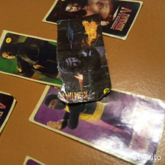 Наклейки Мортал Комбат 5 Стикеры Mortal Kombat 5