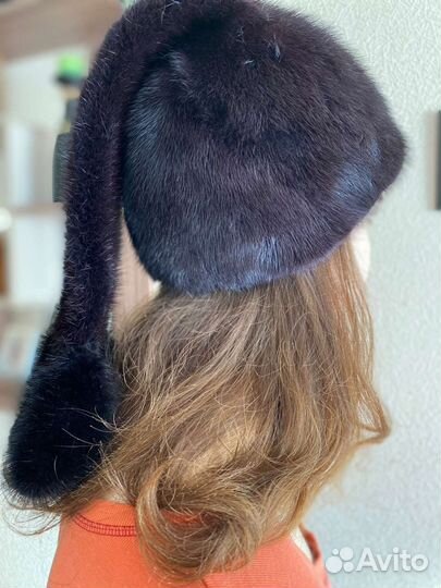 Шапка женская норковая новая