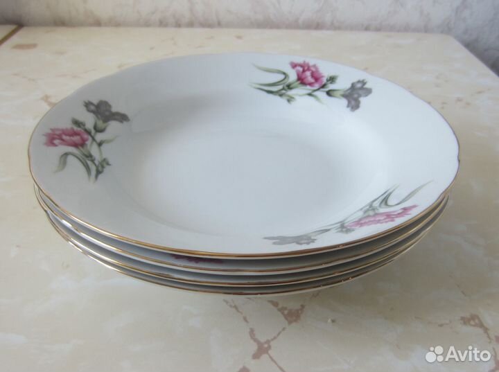 Тарелки фарфоровые Yamatsu Япония