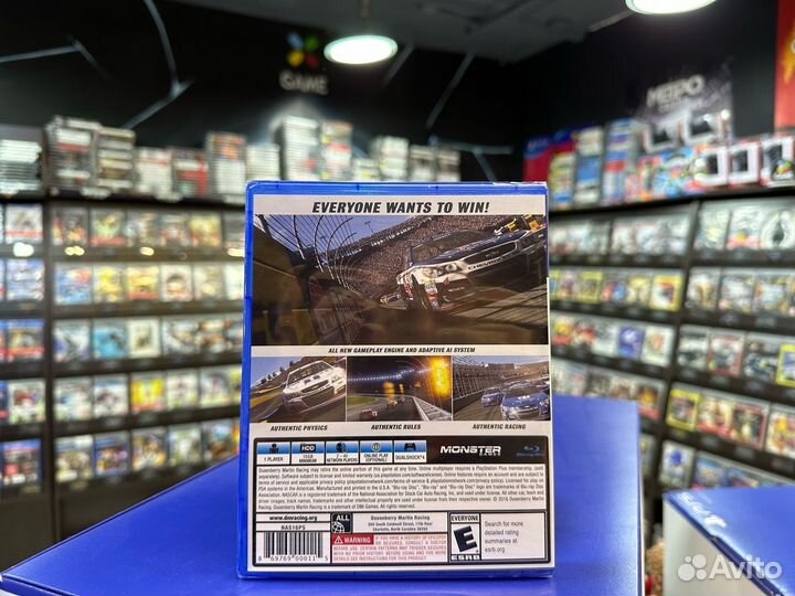 Игры для PS4: nascar Heat Evolution