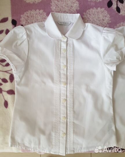Школьные блузки Marks&Spencer 8-9 лет новые