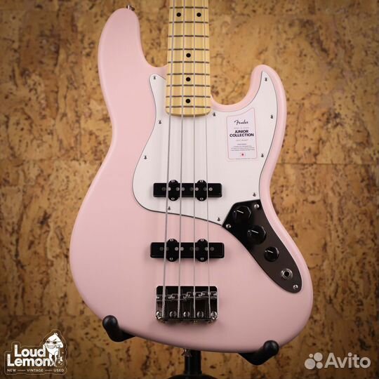 Fender Junior Jazz Bass Satin Shell Pink Japan