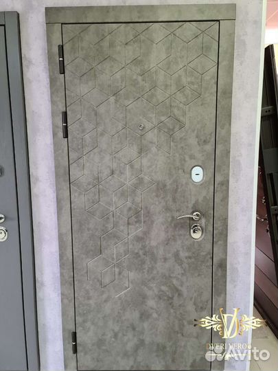 Дверь входная Кубик Рубик 100мм