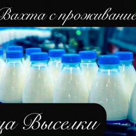 Упаковщик молока вахта без опыта+еженедельные авансы