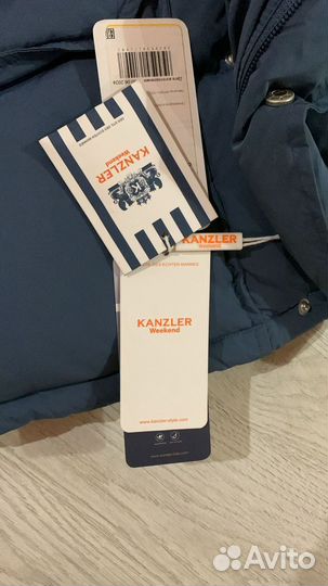 Пуховик kanzler новый