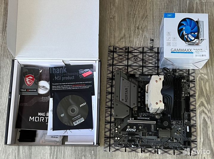 Процессор i5 9400 f, м.плата MSI MAG B365M mortar