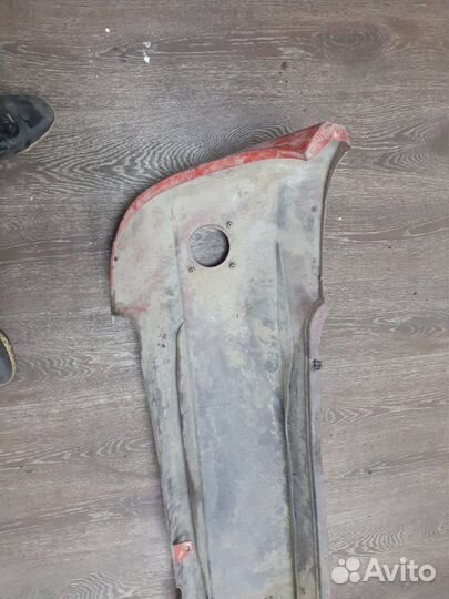 Бампер задний Chevrolet Spark