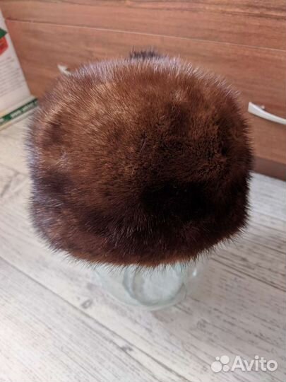 Шапка норковая женская новая
