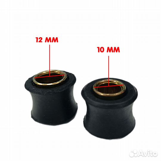 Сайлентблок амортизатора для мопеда Дельта/Альфа