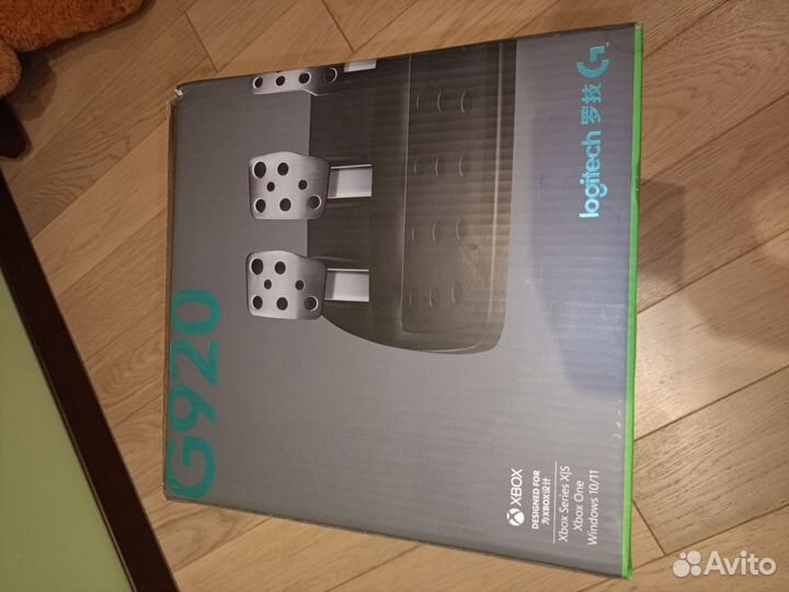 Руль logitech g920. В идеальном состоянии
