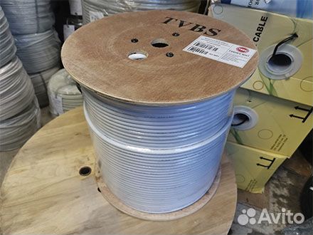 Кабель коаксиальный F660BV WHT tvbs (305м) (RG6)