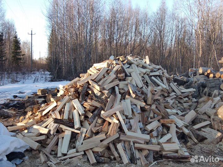 Дрова колотые 6 метров