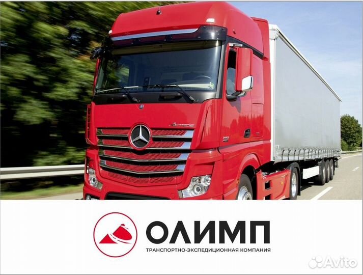 Водитель категории Е на международные рейсы