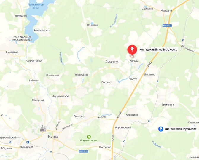 Участок 5,4 га (СНТ, ДНП)