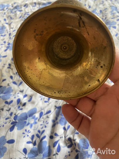 Ваза индия латунь