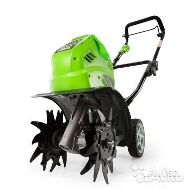 Культиватор greenworks G40TL 40В, ширина от 21-26с
